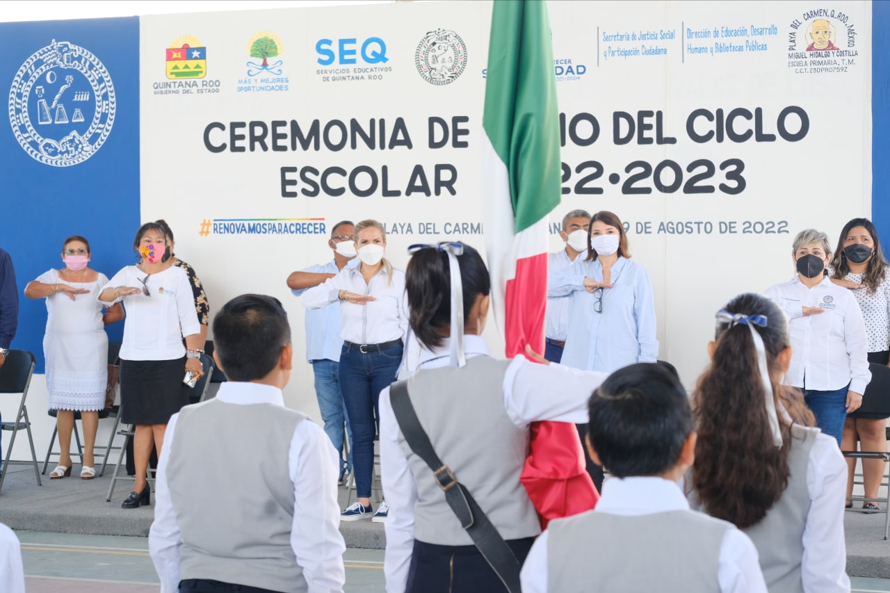 Anuncia Lili Campos entrega “histórica” de uniformes a estudiantes de primaria. 