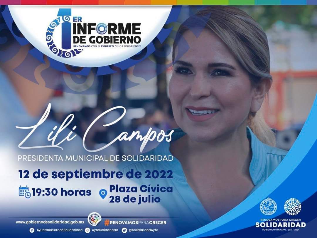 Invita Lili Campos a su primer Informe de Gobierno