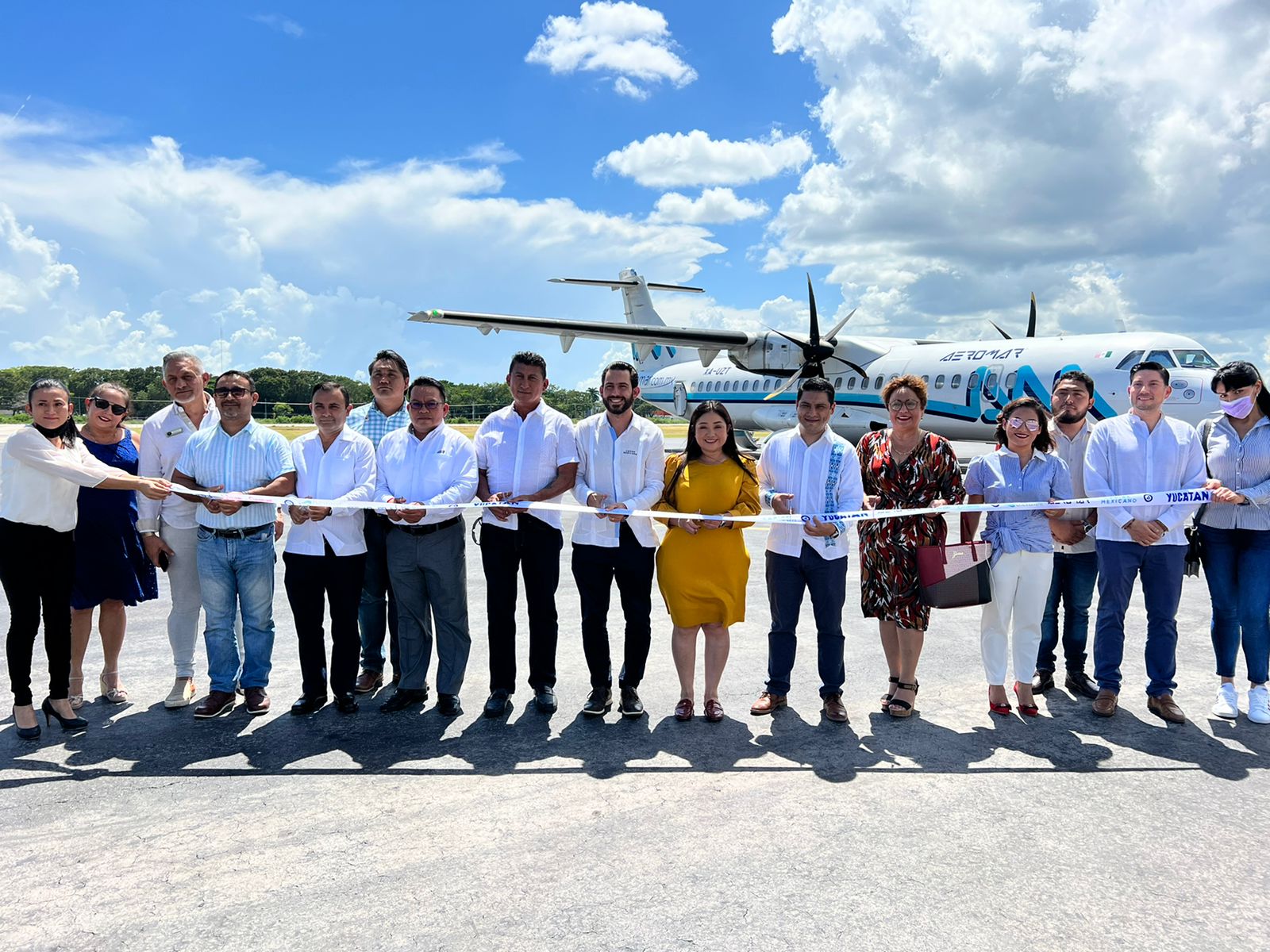 Inauguran nueva ruta Mérida-Cozumel-Chetumal