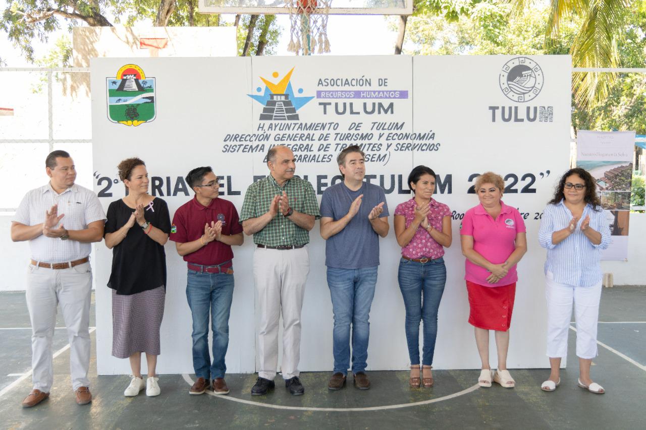 Arranca segunda feria de empleo 2022 en Tulum.