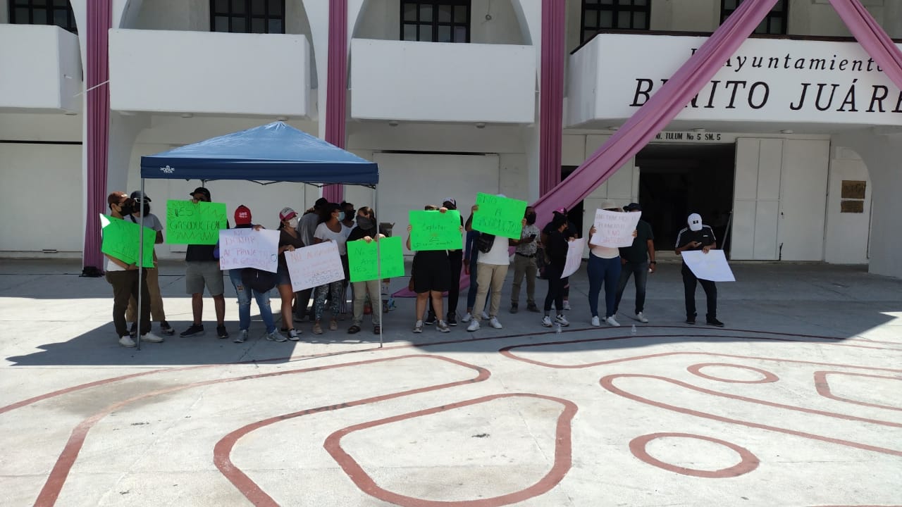 Protestan por Mega Gasoducto en Cancún 