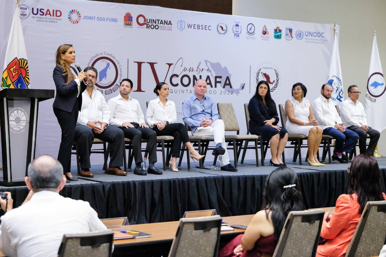 Combate frontal a la corrupción en Quintana Roo, afirma Mara Lezama