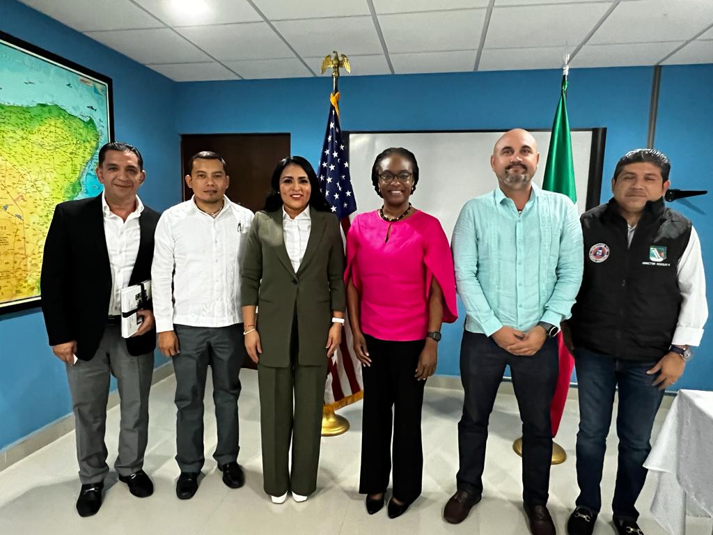 Garantiza Blanca Merari la seguridad de turistas estadounidenses en Puerto Morelos 