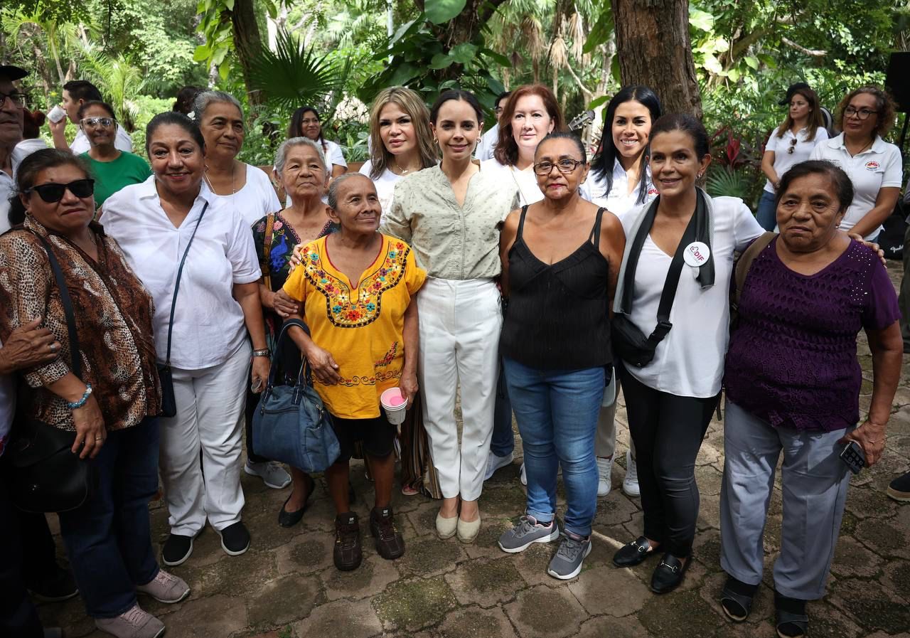 Promueve Ana Patricia Peralta unión de cancunenses para cuidado de Parque Kabah