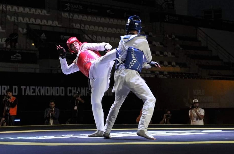 el taekwondoín quintanarroense Carlos Adrián Sansores Acevedo ocupa el primer lugar del ranking mundial y olímpico