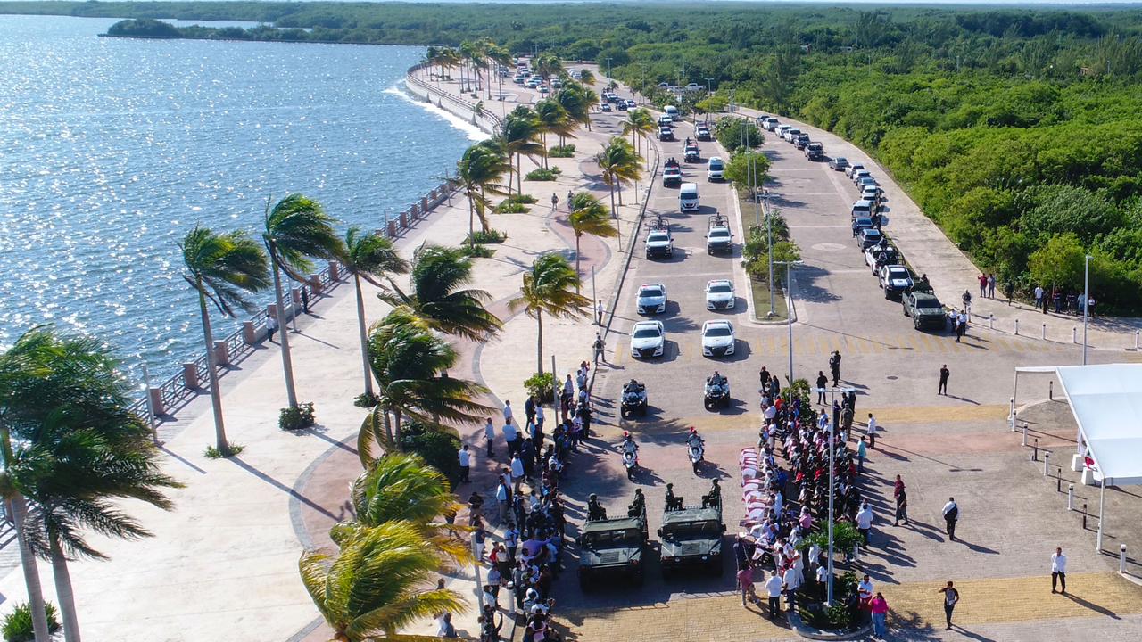 Mara Lezama pone en marcha plan de seguridad vacacional 2022 desde Malecón Tajamar.