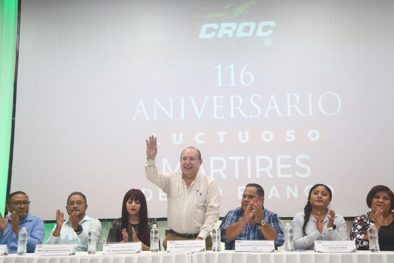 CROC Cancún conmemora el 116 aniversario de los Mártires de Río Blanco