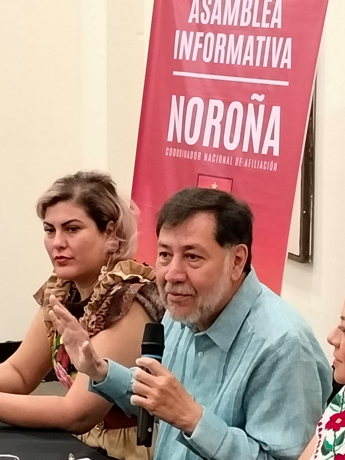 Exige Fernández Noroña desde Quintana Roo, reglas claras en las candidaturas rumbo al 2024