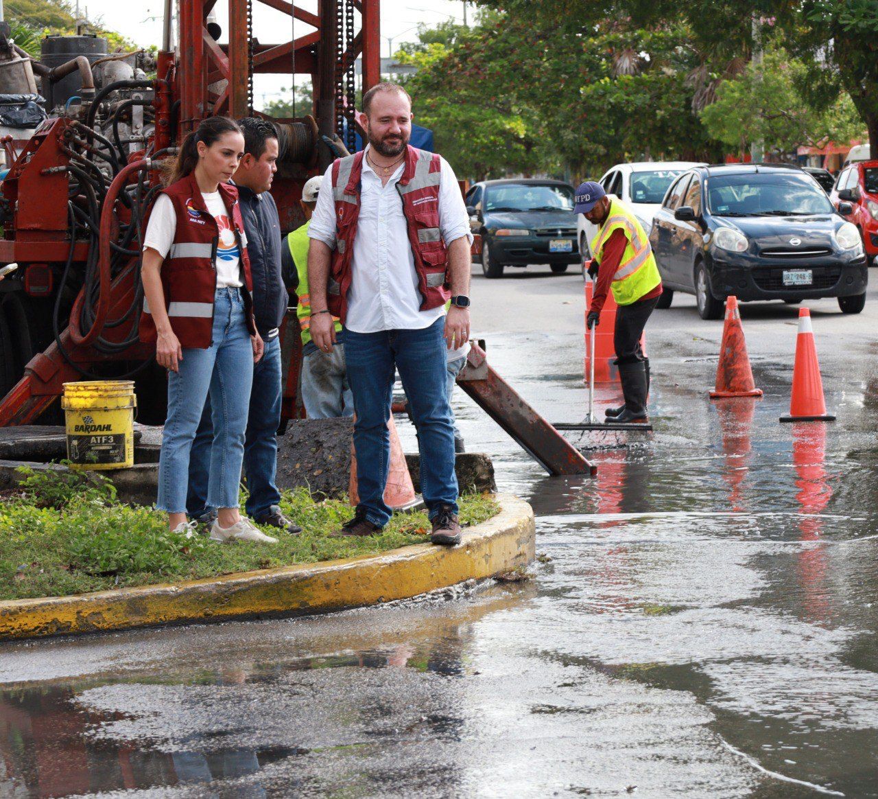 Encabeza Ana Patricia Peralta trabajos preventivos por lluvias