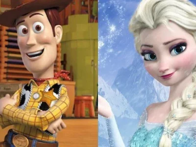 TOY STORY, FROZEN Y ZOOTOPIA