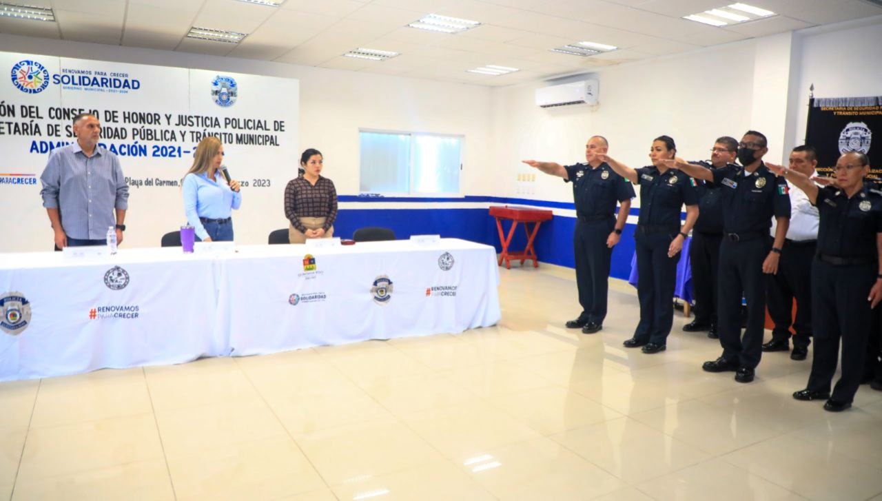 Gobierno de Lili Campos avanza en la renovación y dignificación de la policía 
