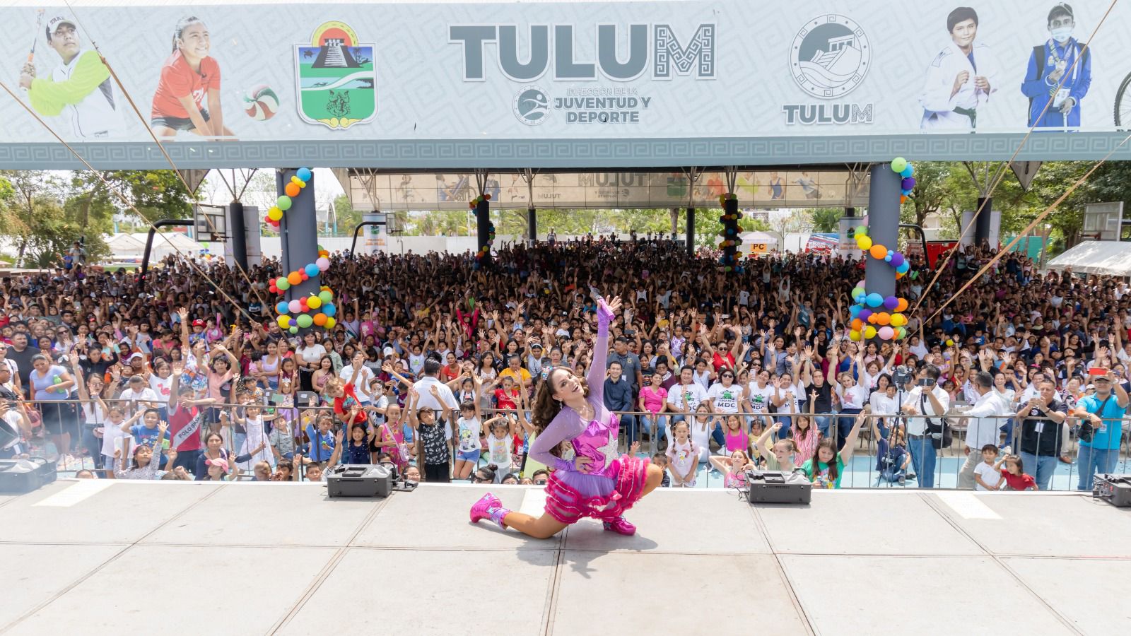 Tulum: Celebran Día del niño con Tatiana 