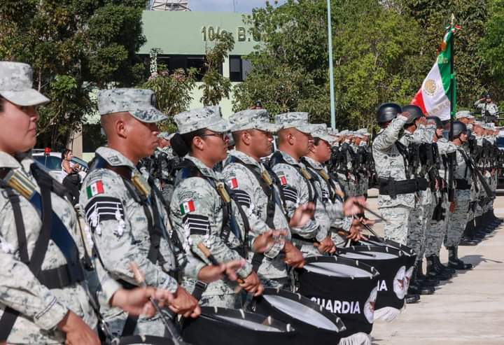 Atenea Gómez atestigua posesión de nuevo comandante del 64 batallón de GN