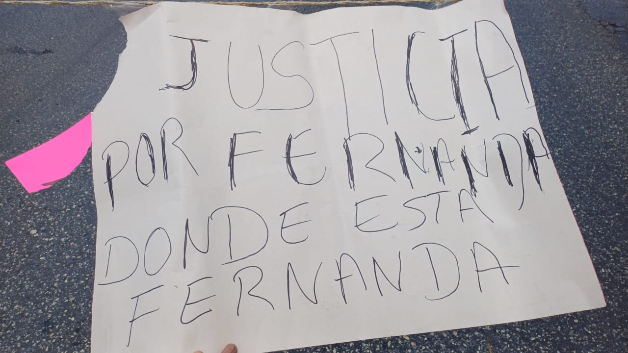Caso Fernanda Cayetana: Madres buscadoras se manifiestan en Cancún