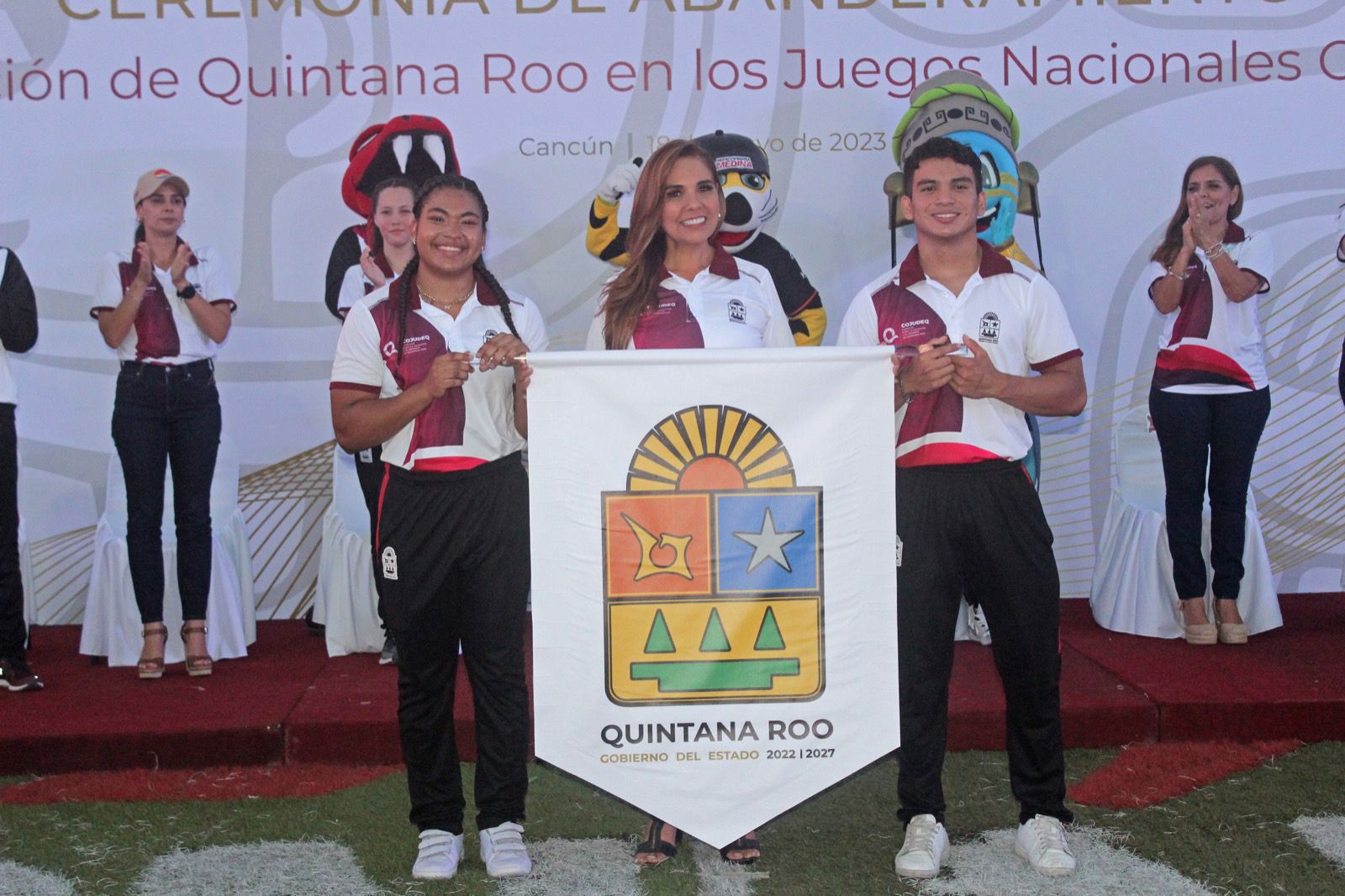 Mara Lezama abandera 663 deportistas, competirán en Nacional CONADE 2023