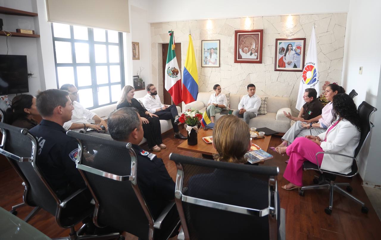 Ana Paty Peralta fortalece lazos entre Cancún y Colombia