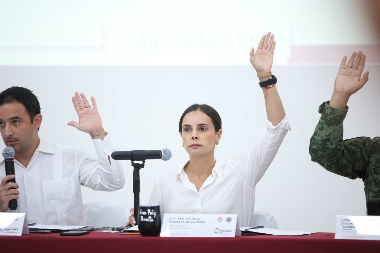 Gobierno de Ana Paty Peralta se declara unido y preparado para temporada de huracanes