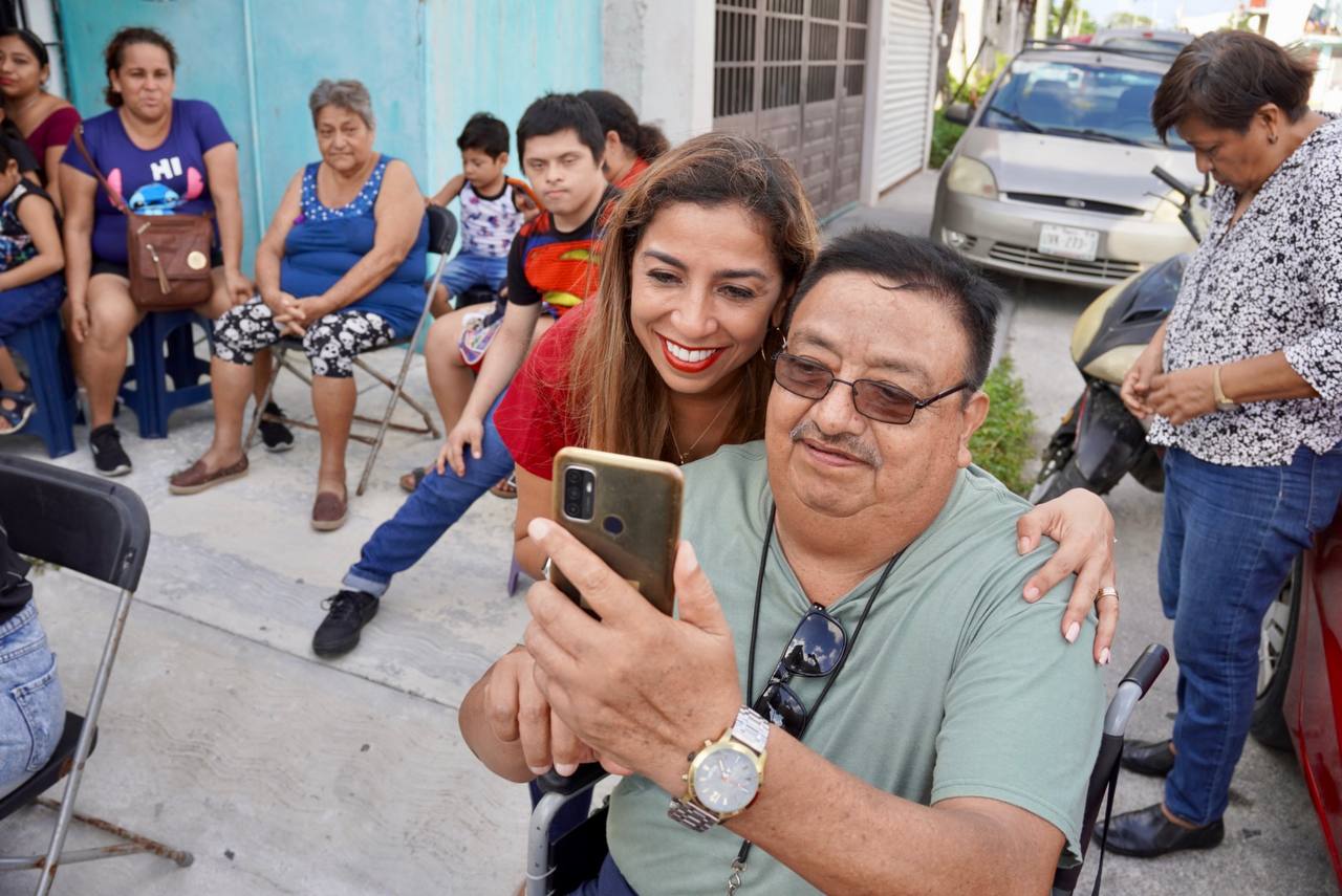 Como parte de su labor legislativa, la senadora de Morena por Quintana Roo, Marybel Villegas Canche,