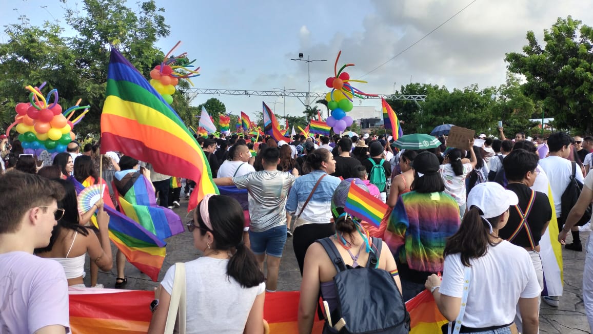 Al encabezar el evento previo al “Día Internacional del Orgullo LGBT”, que se conmemora cada 28 de junio, la Primera Autoridad Municipal
