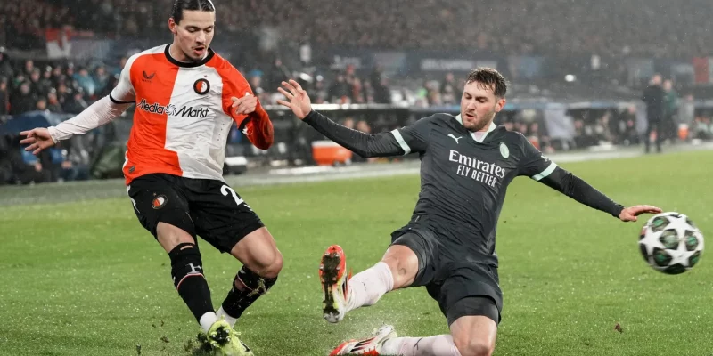 Feyenoord derrota al Milan 1-0