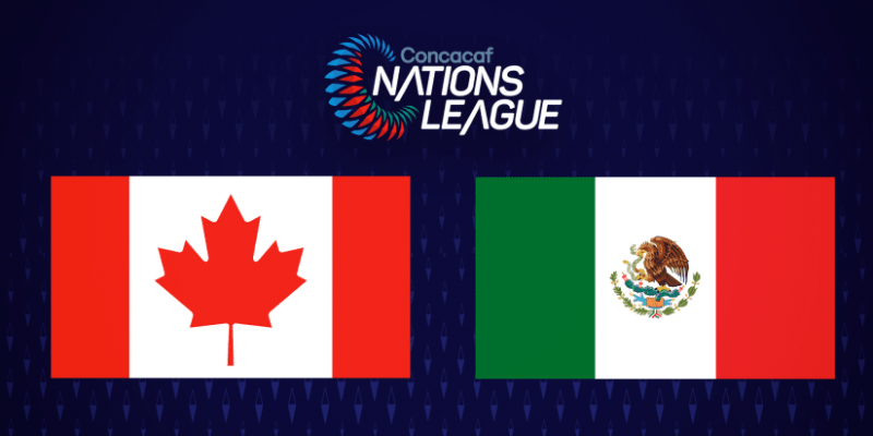 México vs Canadá Semifinal Nations League