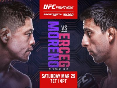 UFC Mexico Moreno vs Erceg