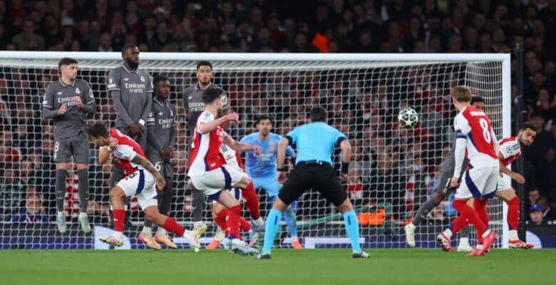 Arsenal FC v Real Madrid C.F. - UEFA Champions League 2024/25 Quarter Final First Leg